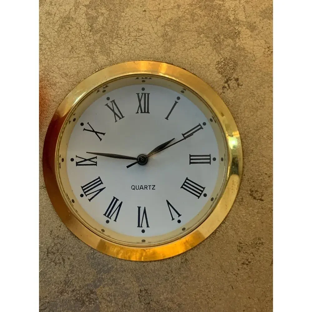 Vintage Mickey Mouse Ears Desktop Clock Needs New Battery Walt Disney